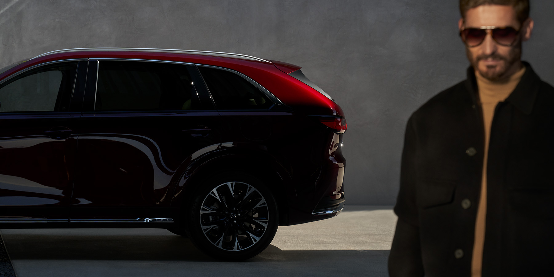 Sedans vs. SUVs  –  Mazda CX-90 Inline 6 in Parking Structure