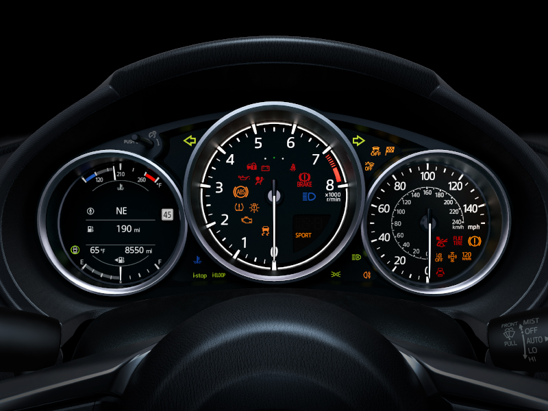 Dashboard Lights Guide  –  Mazda USA