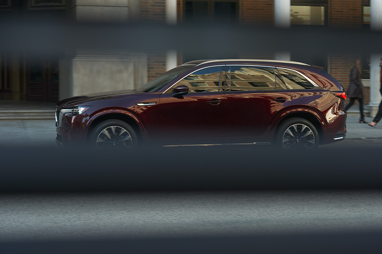 SUV Meaning: What Does SUV Stand For?  –  Mazda CX-90 Inline 6 Side View