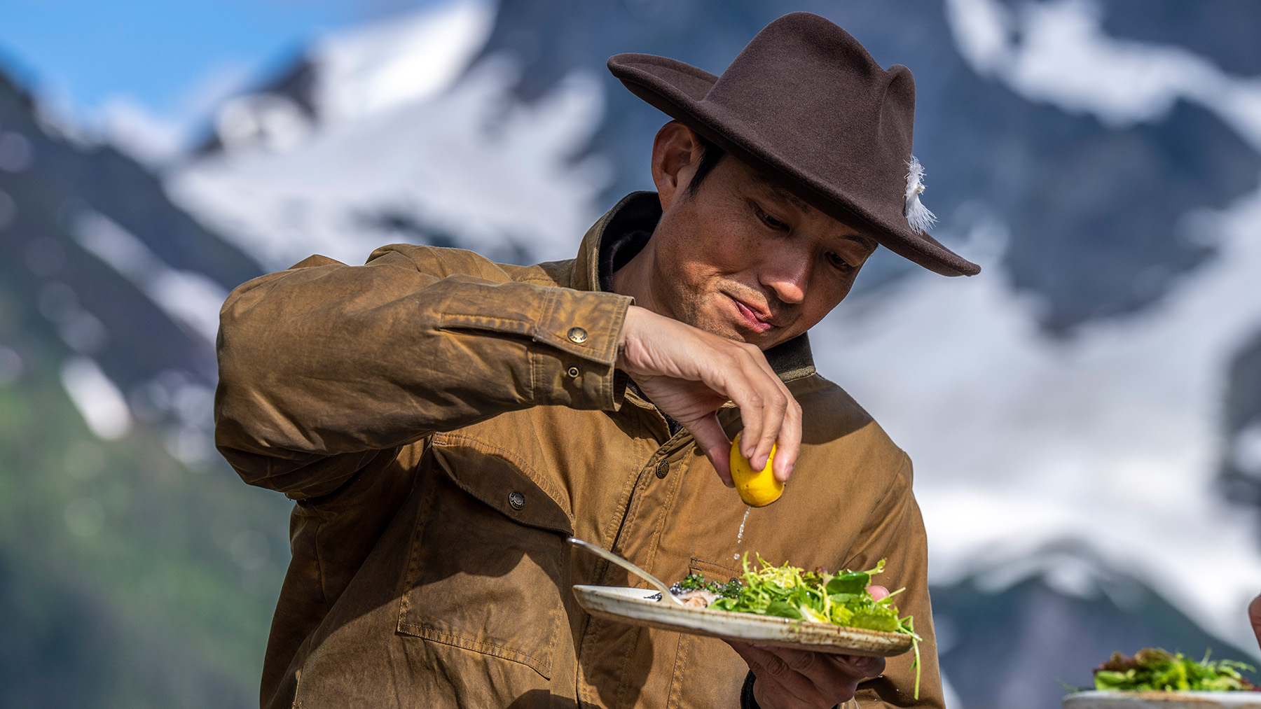 Tasting Wild con el Mazda CX-50 2023  –  Glaciares y lagos  –  Alimento