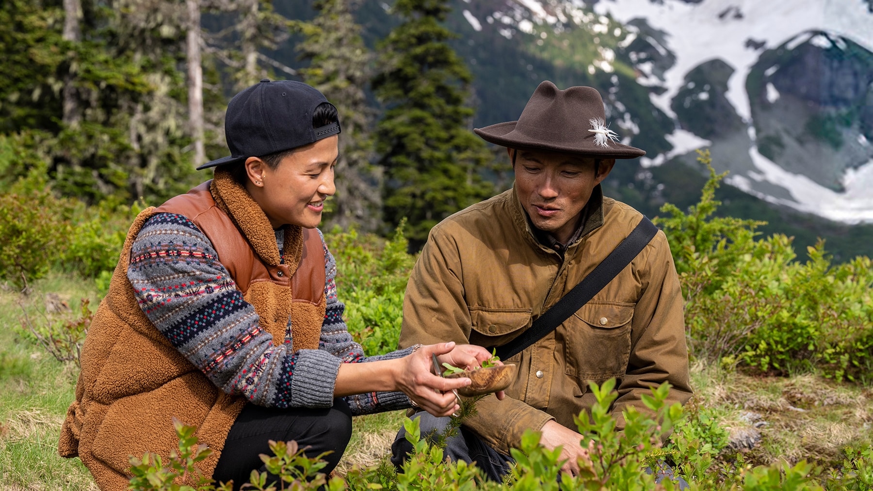 Tasting Wild con el Mazda CX-50 2023  –  Glaciares y lagos  –  Preparación de alimentos