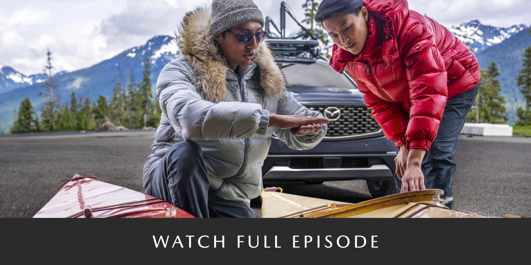 Tasting Wild con el Mazda CX-50  –  Ver el episodio sobre glaciares y lagos