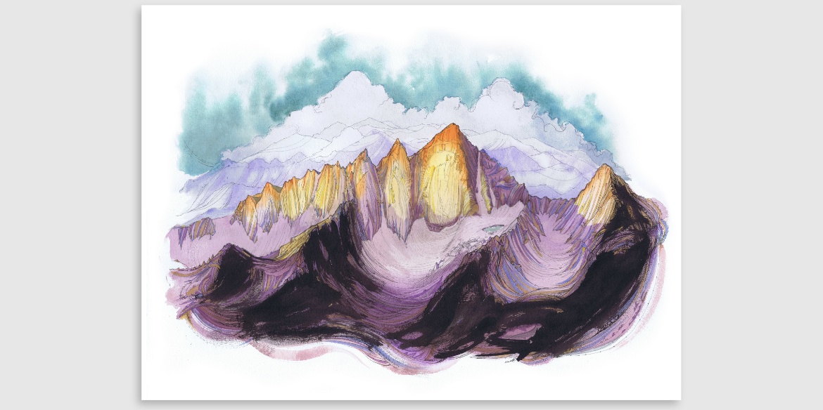 Mazda CX-50 Arte en la naturaleza  –  Arte por Jeremy Collins