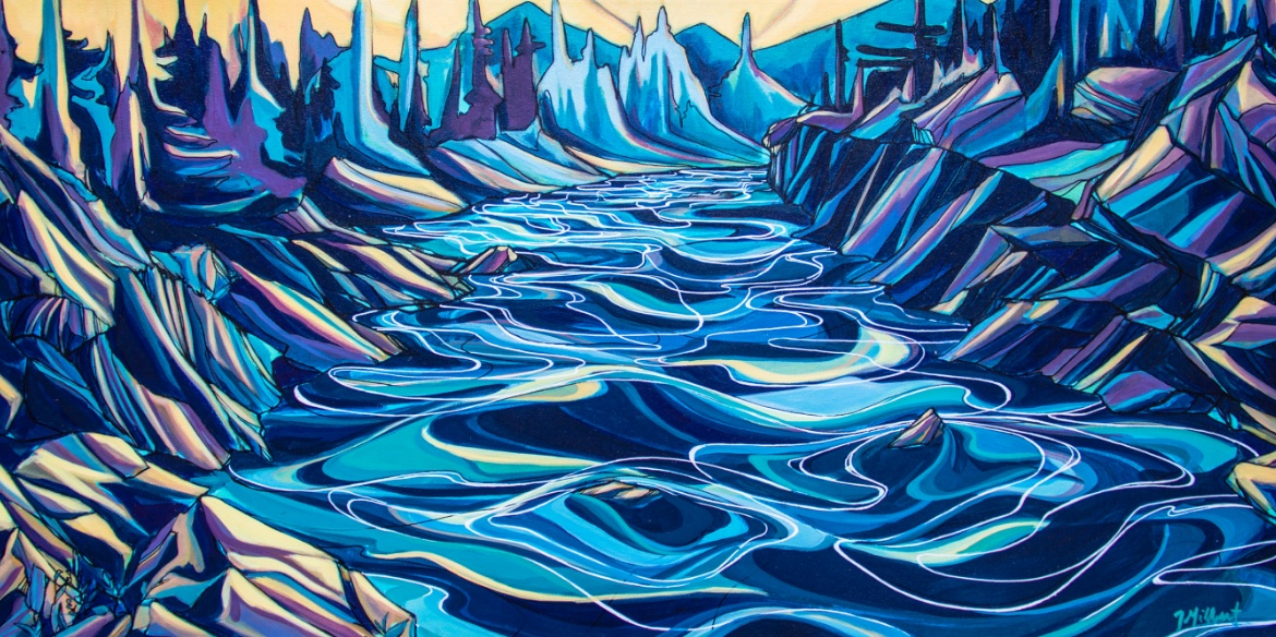 Mazda CX-50 Arte en la naturaleza  –  Arte por Jessa Gilbert