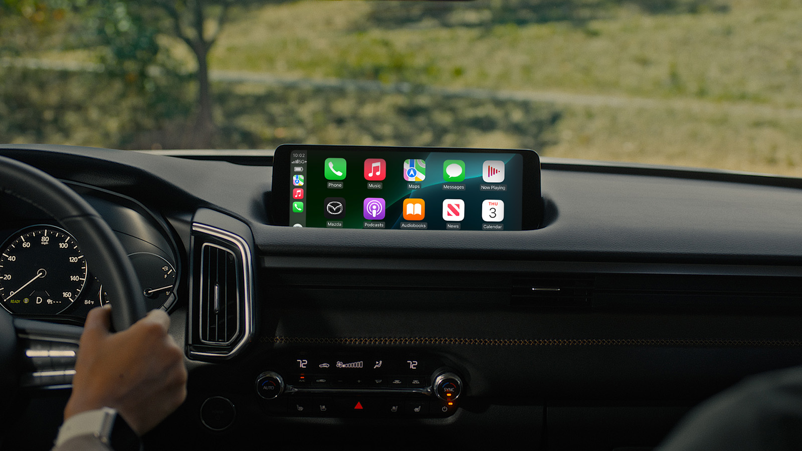 2025 Mazda CX-50 Hybrid with Apple CarPlay integration