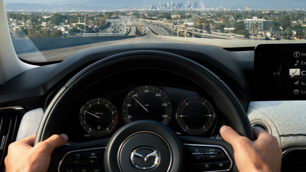 2025 mazda cx-90 with active driving display