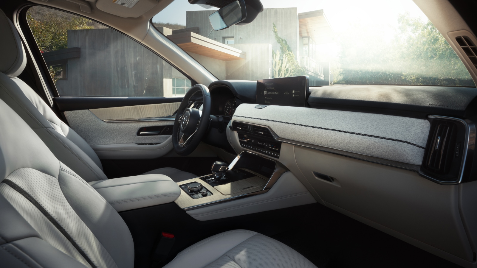 2025 mazda cx-90 interior front seats