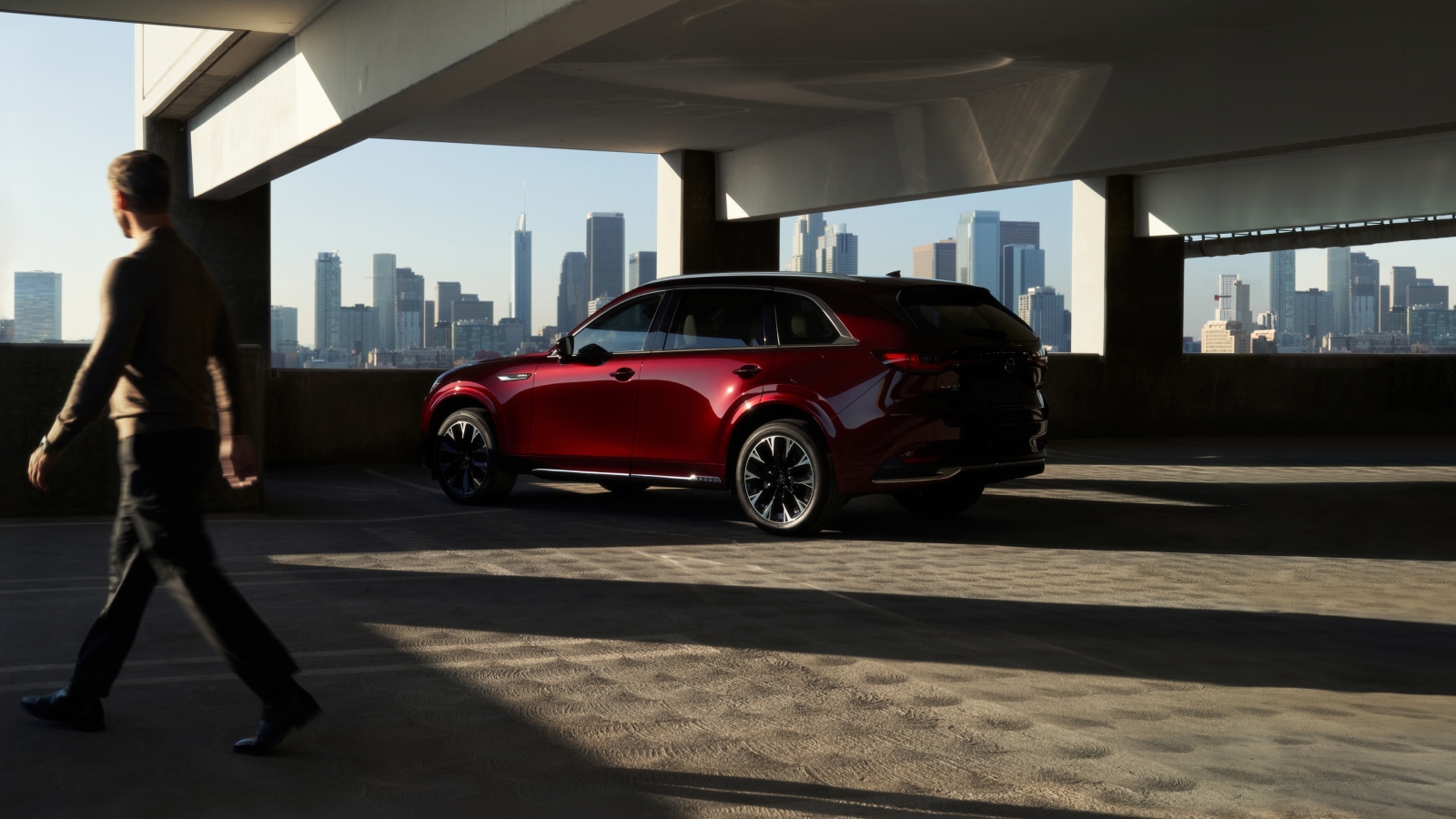 2025 mazda cx-90 rear driver side exterior view 