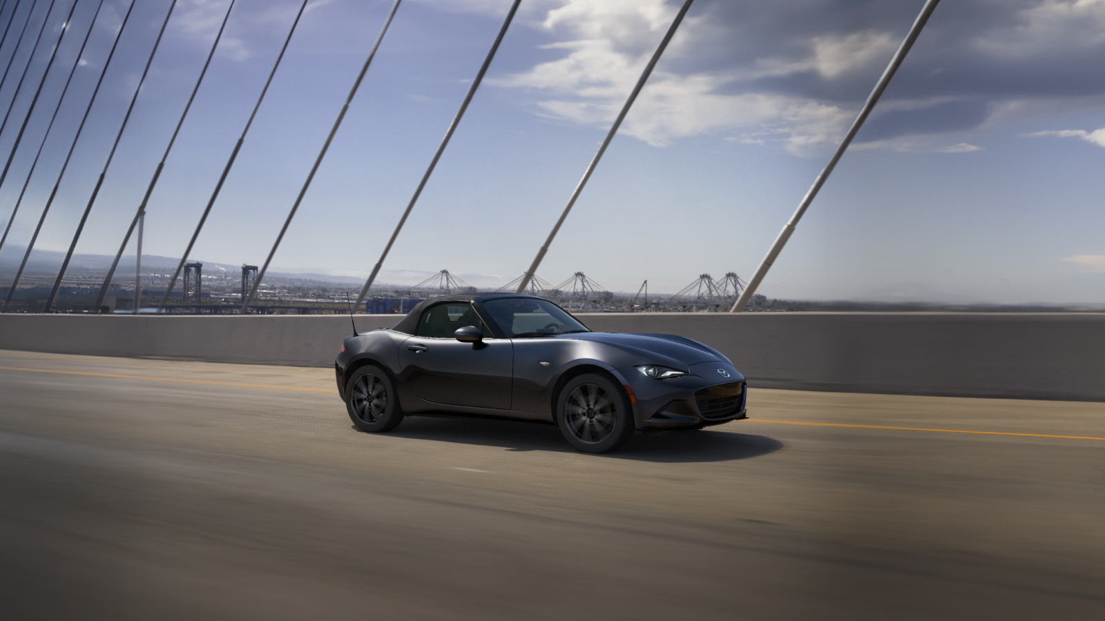 2025 mazda mx-5 roadster exterior passenger side profile view