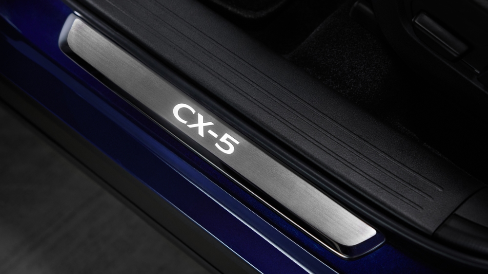 2026 Mazda CX-5 Accessories – Doorsill Trim Plates