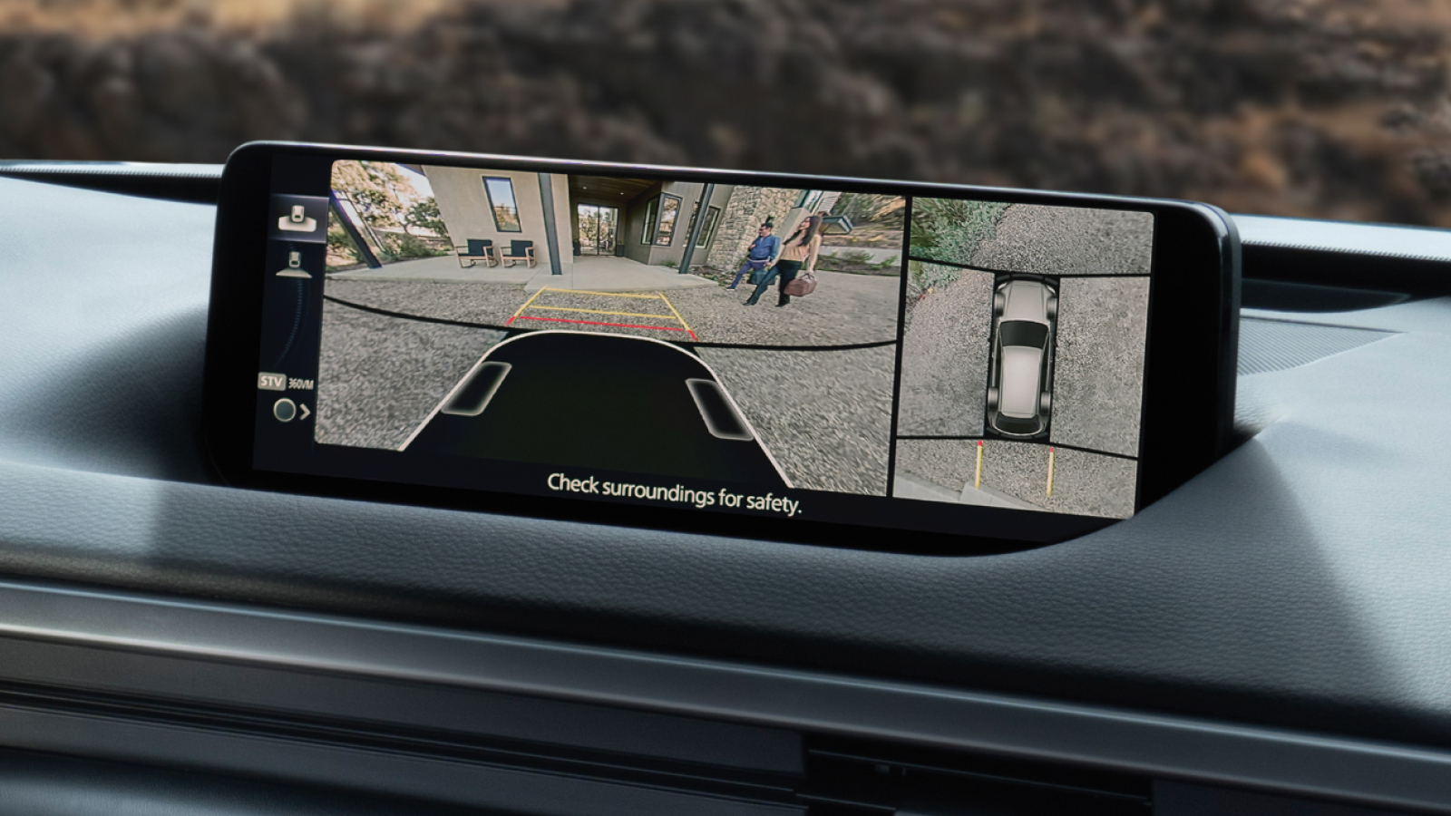 Mazda CX-50  –  Monitor de visualización de 360º