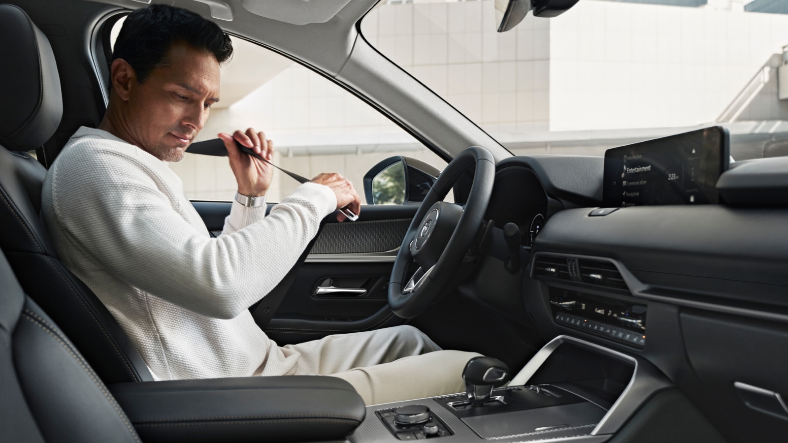 2026 Mazda CX-70 PHEV – Interior Front Cabin