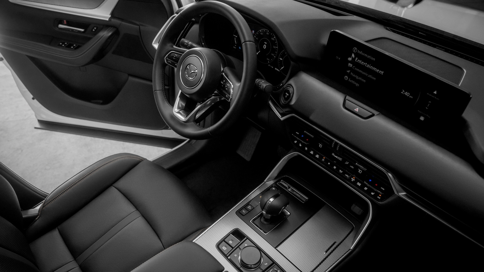 2026 Mazda CX-70 PHEV – Premium Interior Details