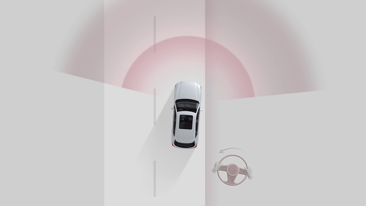 Seguridad del Mazda CX-70  –  Road Keep Assist