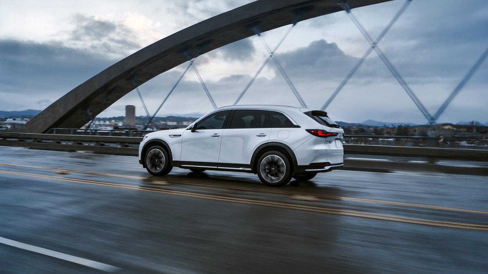 2026 mazda cx-90 phev driver side rear exterior view 