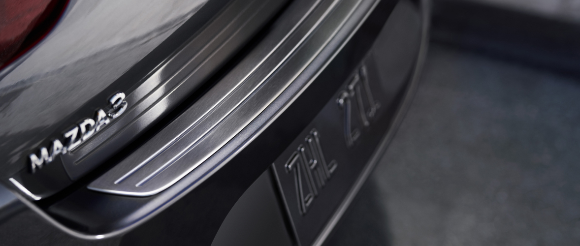 Accesorios para el Mazda 3 Sedan 2026  –  Parachoques trasero