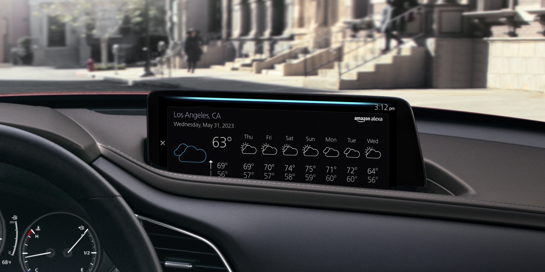 2026 Mazda 3 Sedan Fleet  –  Alexa integrada disponible