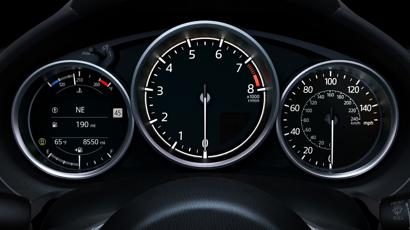 Mazda MX-5 Miata 2026  –  Tablero