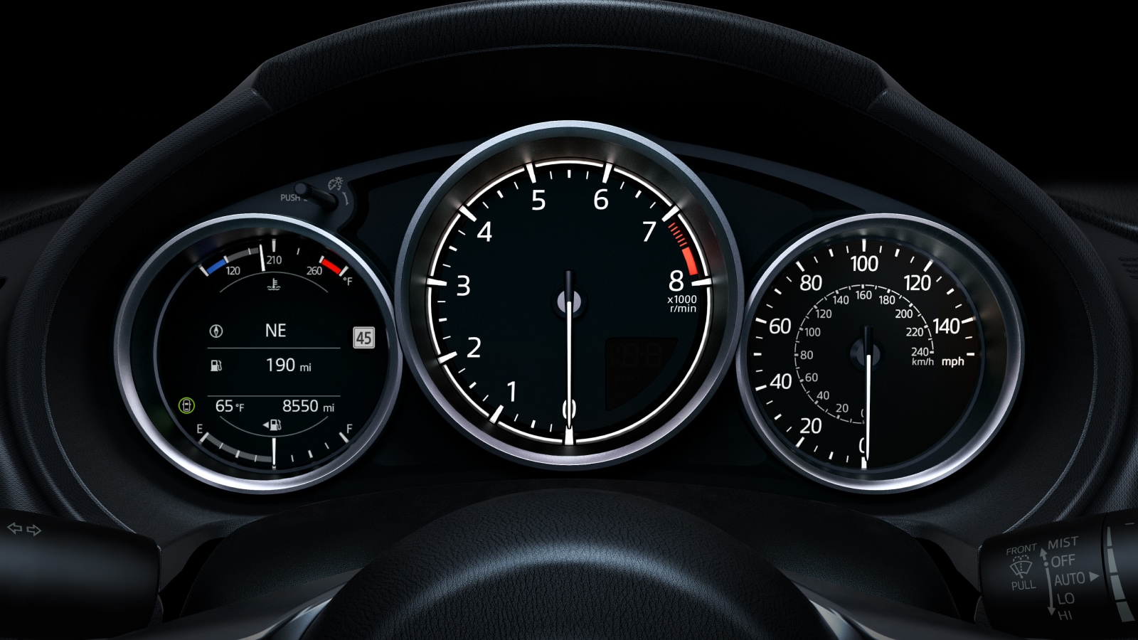 Mazda MX-5 Miata 2026  –  Tablero