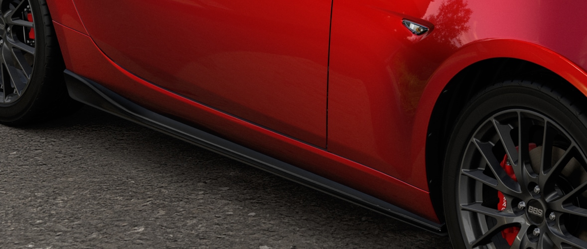 2026 Mazda MX-5 Miata Accessories – Side Sill Extensions