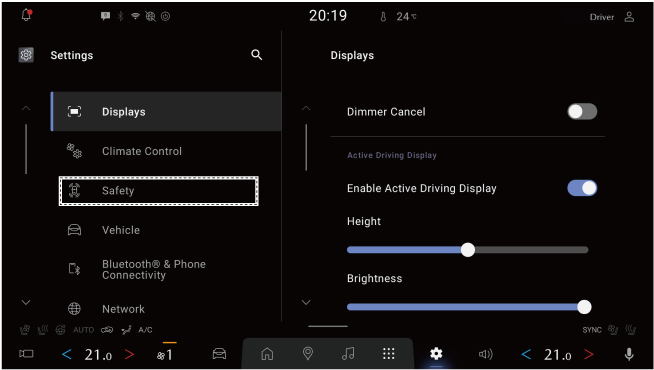 Tap “Safety Alerts”.