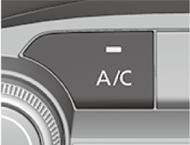 Switches the air conditioner on and off.